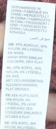 Fat Face Womens Pink Henley Knit Jumper UK 10 Scoop Neck