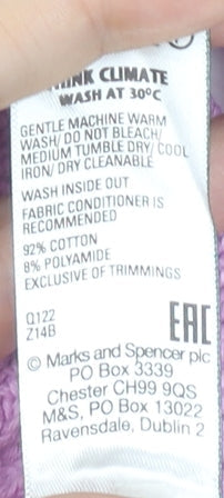 Womens UK Size L Marks and Spencer Pink Pullover Jumper