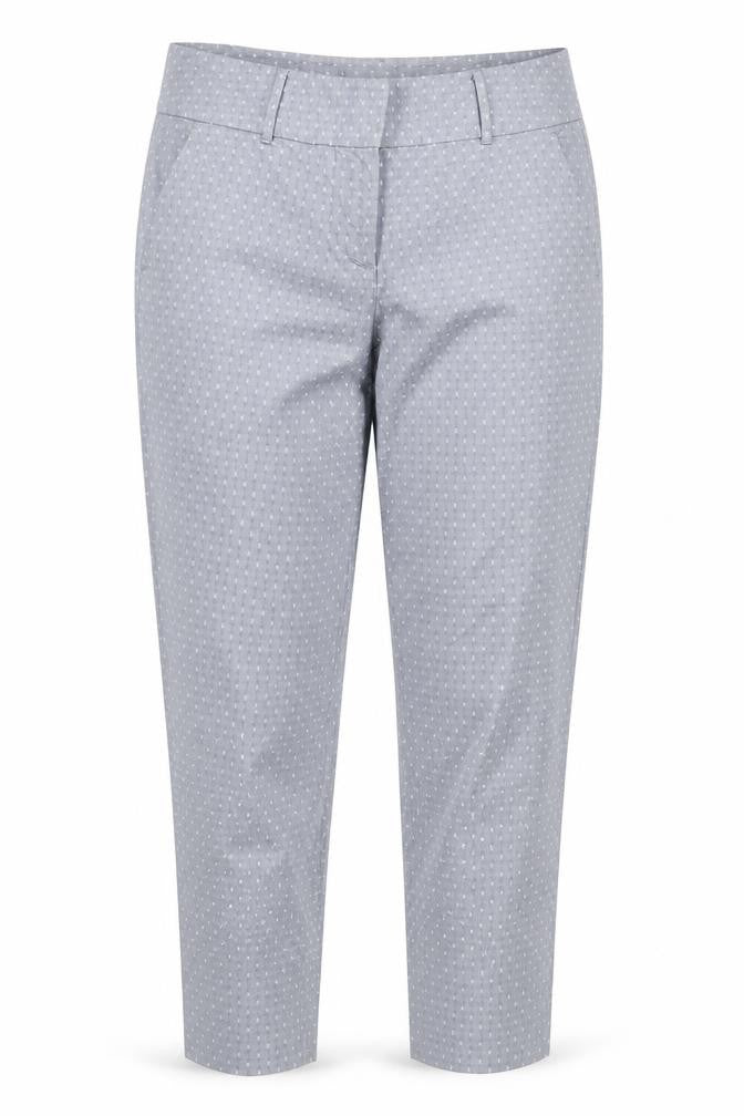 Womens UK Size 14 Ann Taylor Regular Fit Chino Grey Trousers