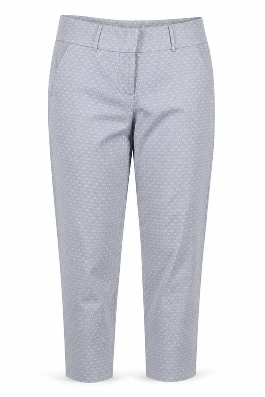 Womens UK Size 14 Ann Taylor Regular Fit Chino Grey Trousers