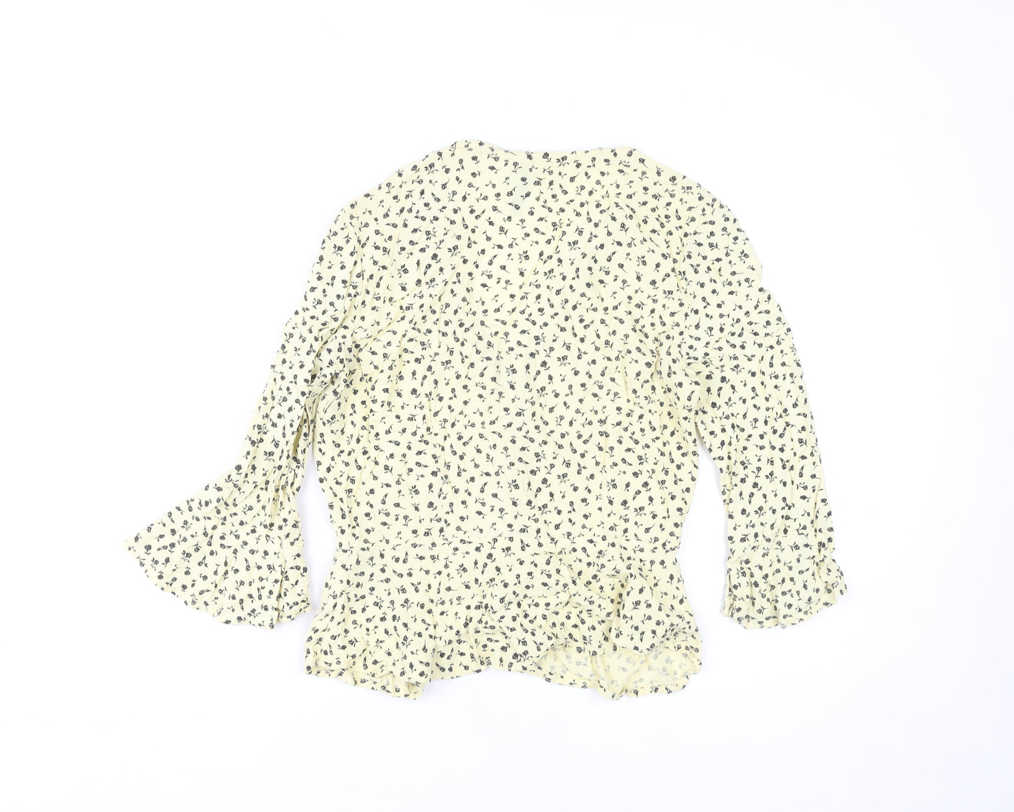Womens UK Size 8 H&M Beige Tunic Blouse