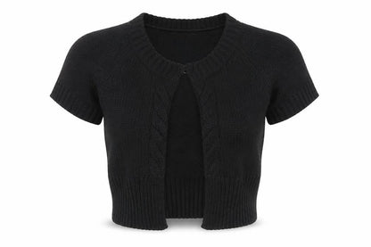 Womens UK Size S Massimo Dutti Black Cardigan Jumper