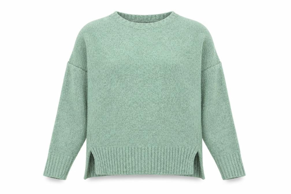 Womens UK Size M Marks and Spencer Green Pullover Jumper