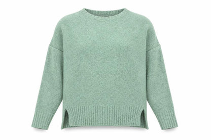Womens UK Size M Marks and Spencer Green Pullover Jumper