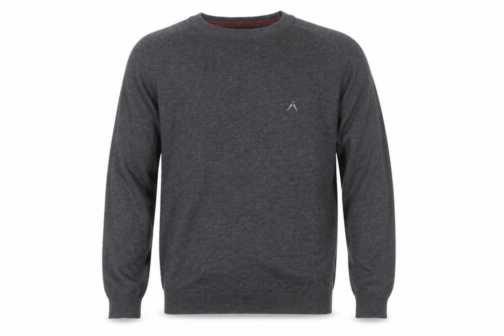 Mens UK Size M Austin Reed Grey Pullover Jumper