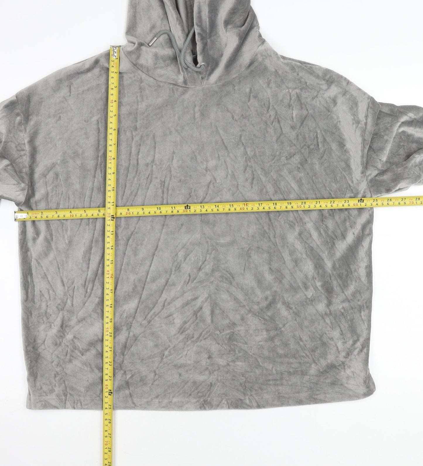 Womens UK Size 16 Marks and Spencer Grey Pullover Hoodie