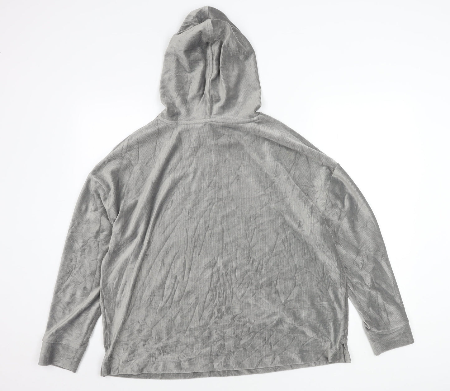 Womens UK Size 16 Marks and Spencer Grey Pullover Hoodie