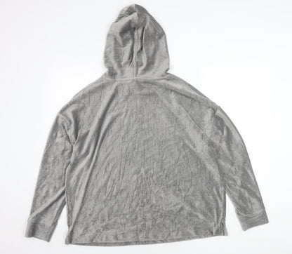 Womens UK Size 16 Marks and Spencer Grey Pullover Hoodie