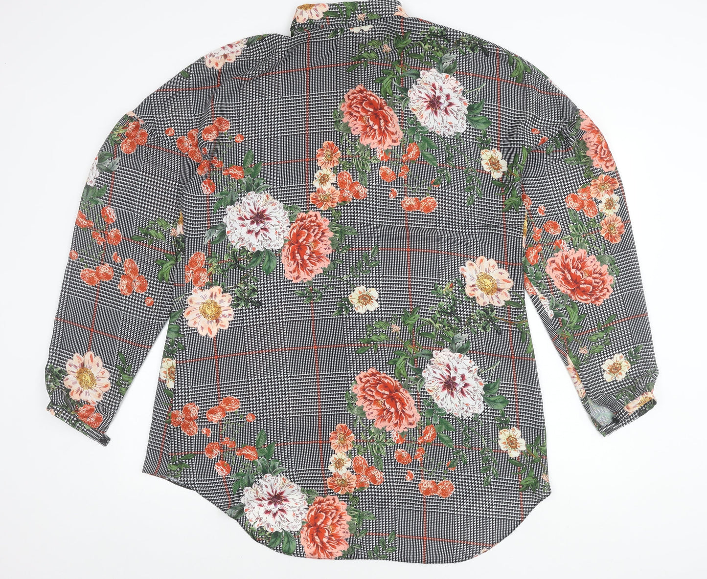 Womens UK Size 18 Simply Be Multicoloured Tunic Button-Up