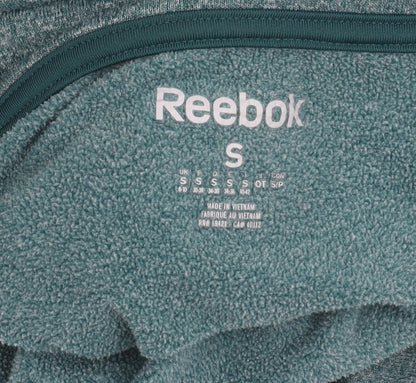 Reebok Boys Green Pullover Fleece Sweatshirt S Cowl Neck Long Sleeve