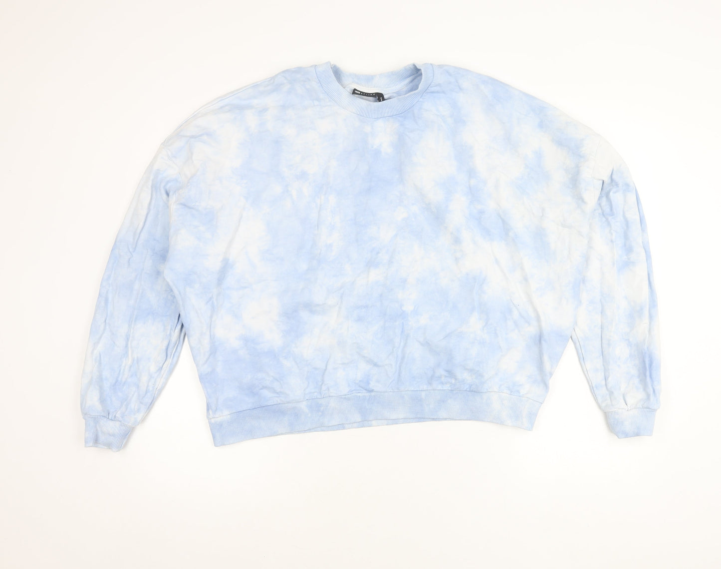 Womens UK Size 14 ASOS DESIGN Blue Pullover Sweatshirt
