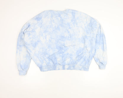 Womens UK Size 14 ASOS DESIGN Blue Pullover Sweatshirt