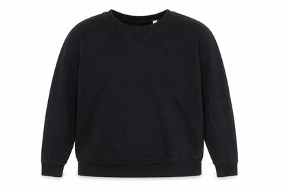 Collusion Women’s Black 2XL Crew Neck Pullover Sweatshirt Long Sleeve