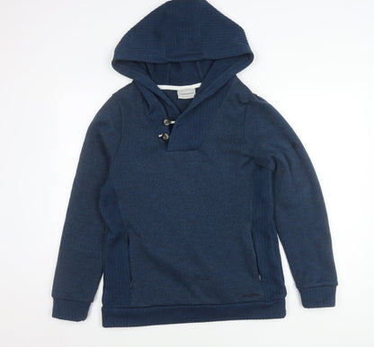 Mens UK Size M Craghoppers Blue Pullover Hoodie
