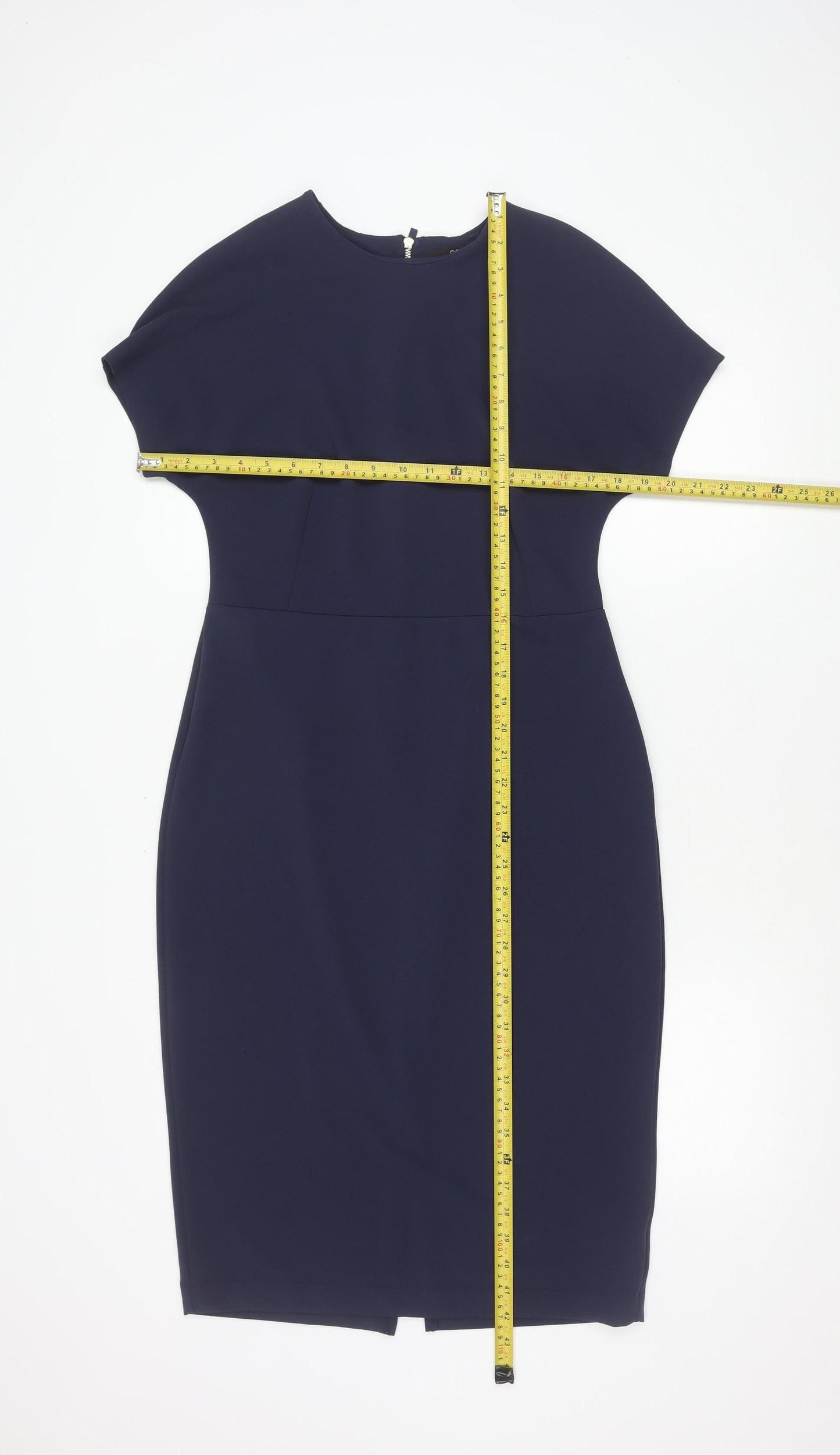 Next Women’s Blue Sheath Knee Length Dress Size 12