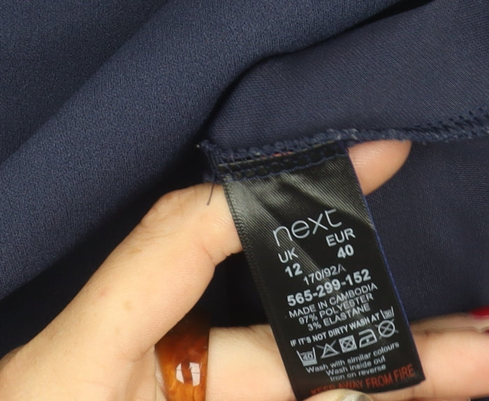 Next Women’s Blue Sheath Knee Length Dress Size 12