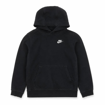 Nike Boys Black Pullover Hoodie Size 13 Years Sports Logo Sweatshirt