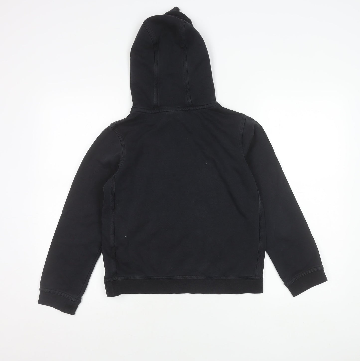 Nike Boys Black Pullover Hoodie Size 13 Years Sports Logo Sweatshirt