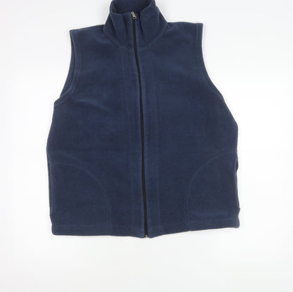 Zona4 Women’s Blue Fleece Waistcoat Bodywarmer Size S