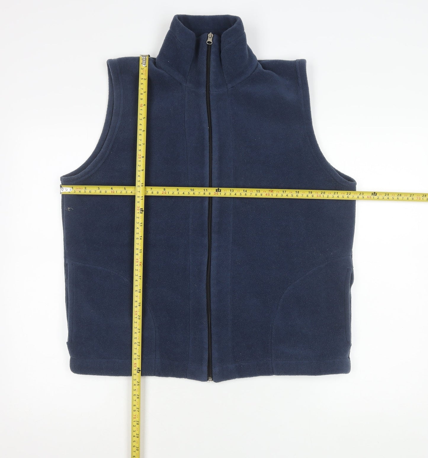 Zona4 Women’s Blue Fleece Waistcoat Bodywarmer Size S