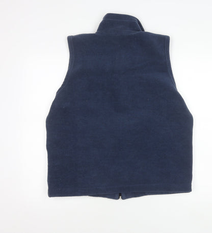 Zona4 Women’s Blue Fleece Waistcoat Bodywarmer Size S