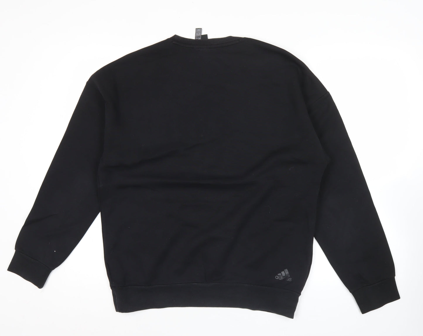 Mens UK Size M adidas Black Pullover Sweatshirt