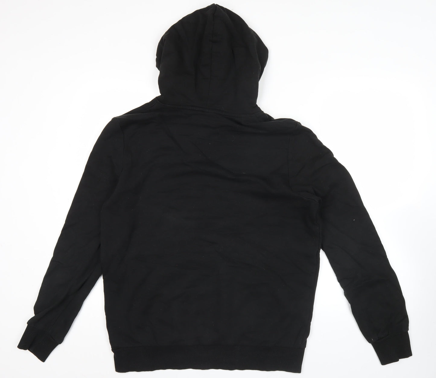 Mens UK Size L PUMA Black Pullover Hoodie