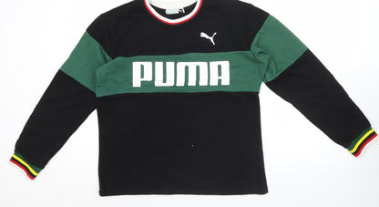 Mens UK Size M PUMA Multicoloured Pullover Sweatshirt