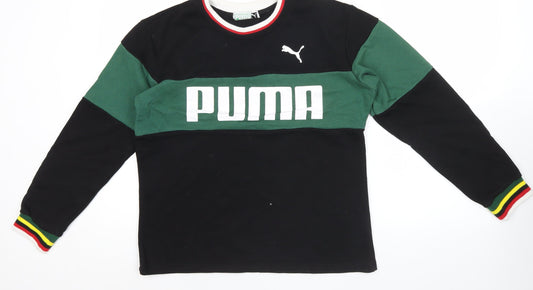 Mens UK Size M PUMA Multicoloured Pullover Sweatshirt