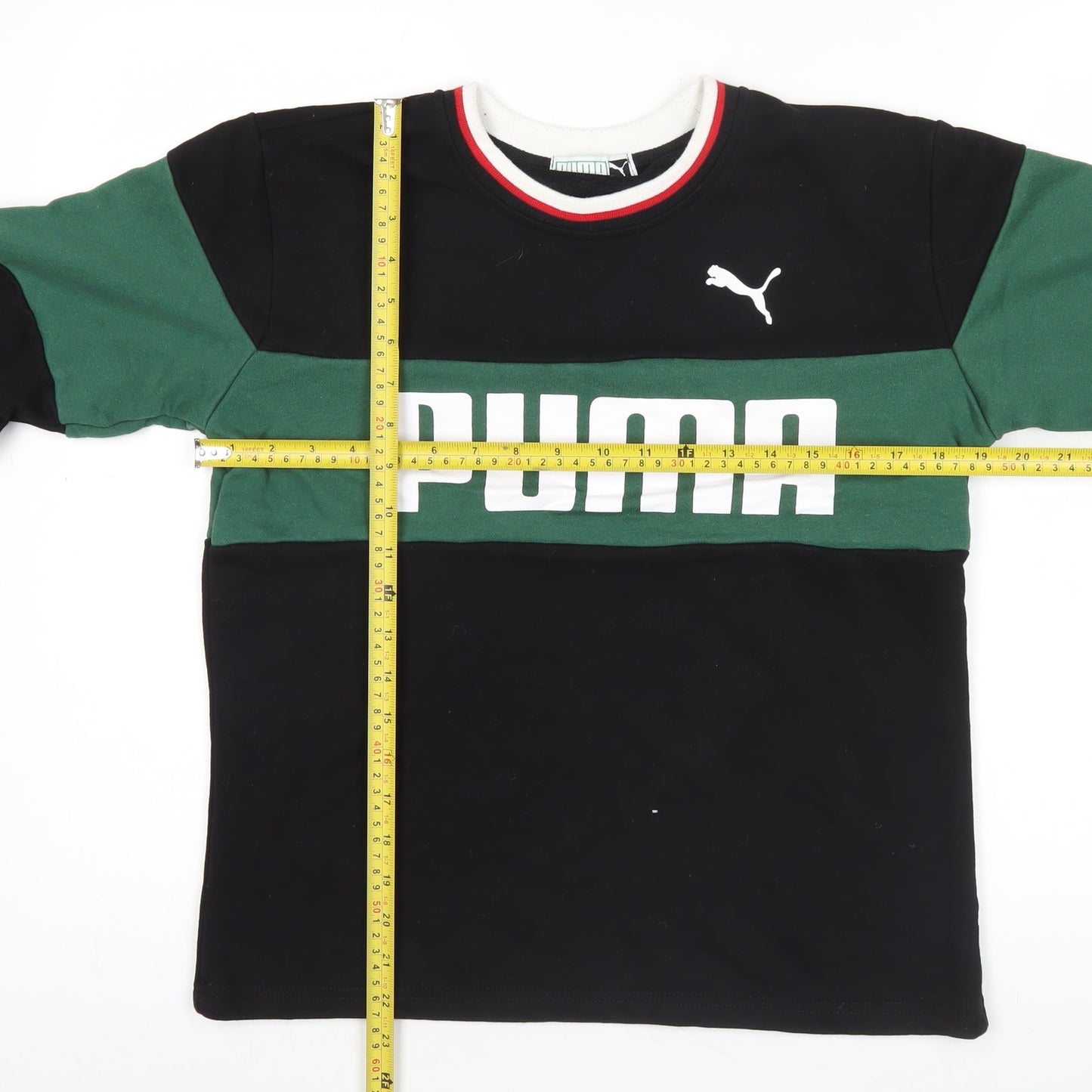 Mens UK Size M PUMA Multicoloured Pullover Sweatshirt
