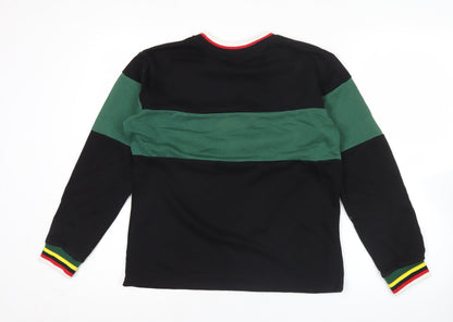 Mens UK Size M PUMA Multicoloured Pullover Sweatshirt
