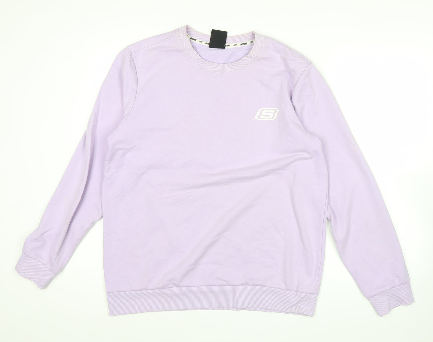 Mens UK Size M Skechers Purple Pullover Sweatshirt
