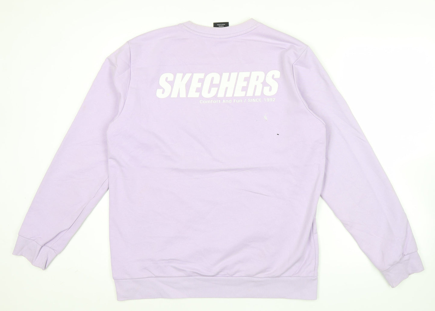 Mens UK Size M Skechers Purple Pullover Sweatshirt