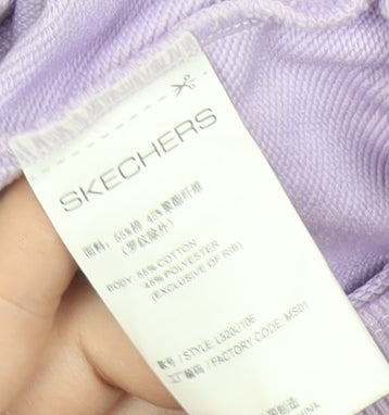 Mens UK Size M Skechers Purple Pullover Sweatshirt