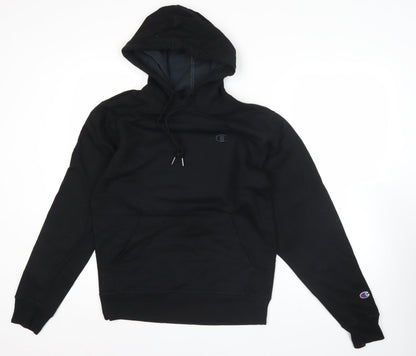 Mens UK Size S Champion Black Pullover Hoodie