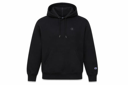 Mens UK Size S Champion Black Pullover Hoodie