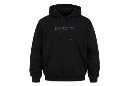 Mens UK Size L Kappa Black Pullover Hoodie