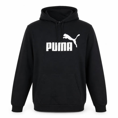 Mens UK Size L PUMA Black Pullover Hoodie