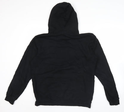 Mens UK Size L PUMA Black Pullover Hoodie