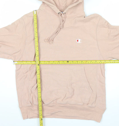 Mens UK Size S Champion Beige Pullover Hoodie