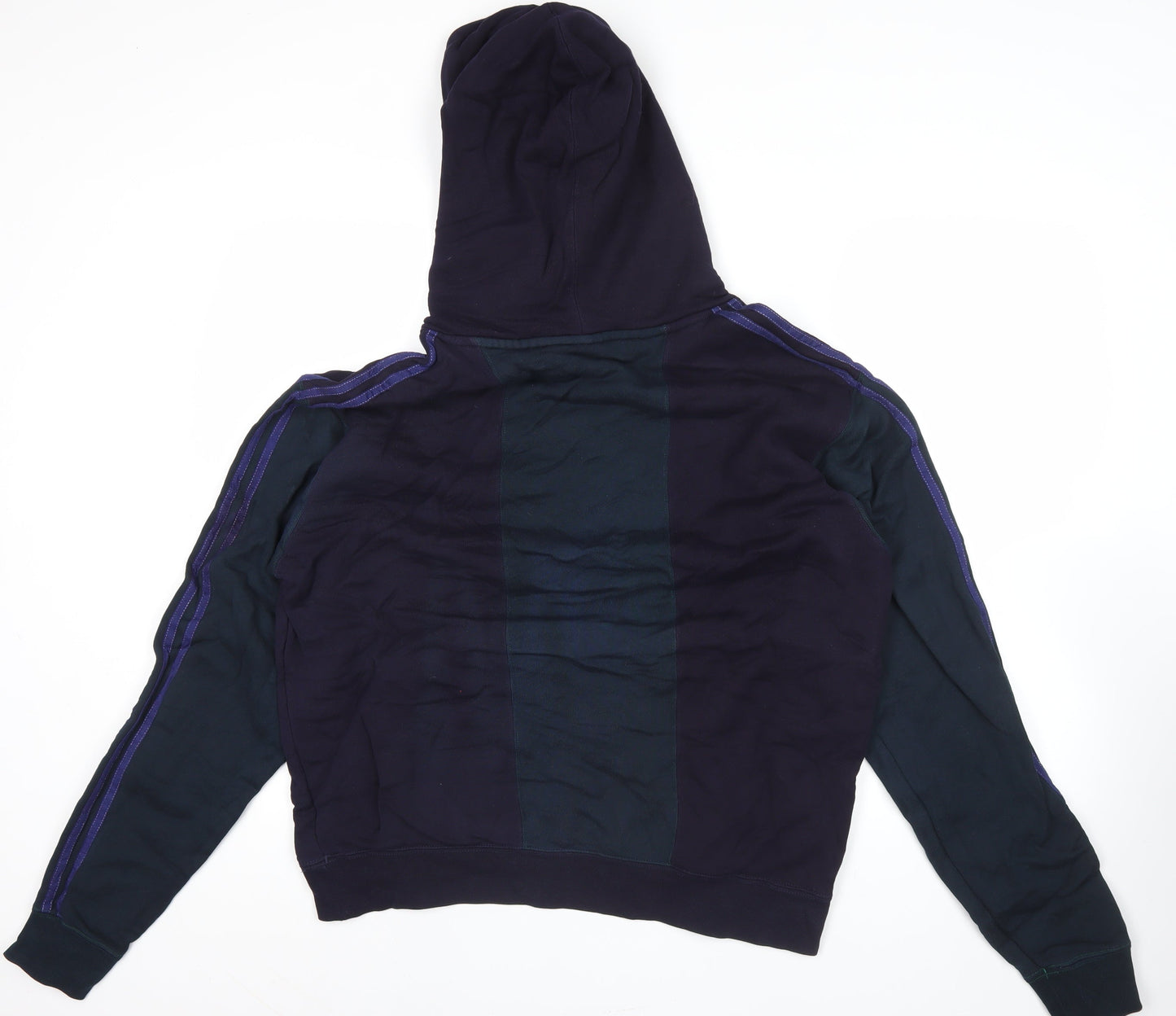 Mens UK Size L adidas Blue Pullover Hoodie