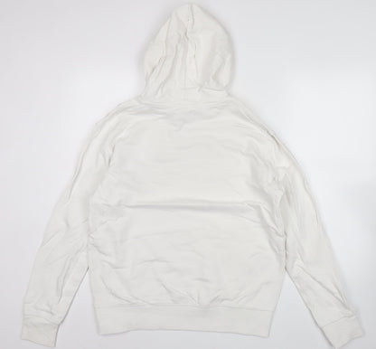 Mens UK Size M MLB White Pullover Hoodie