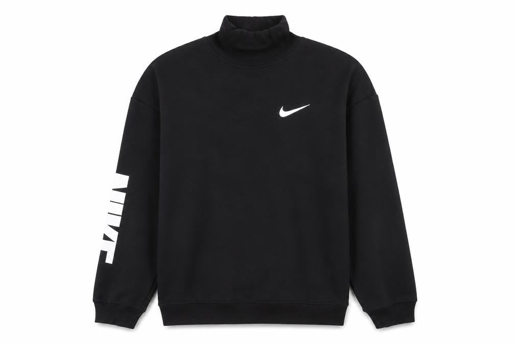 Mens UK Size M Nike Black Pullover Sweatshirt