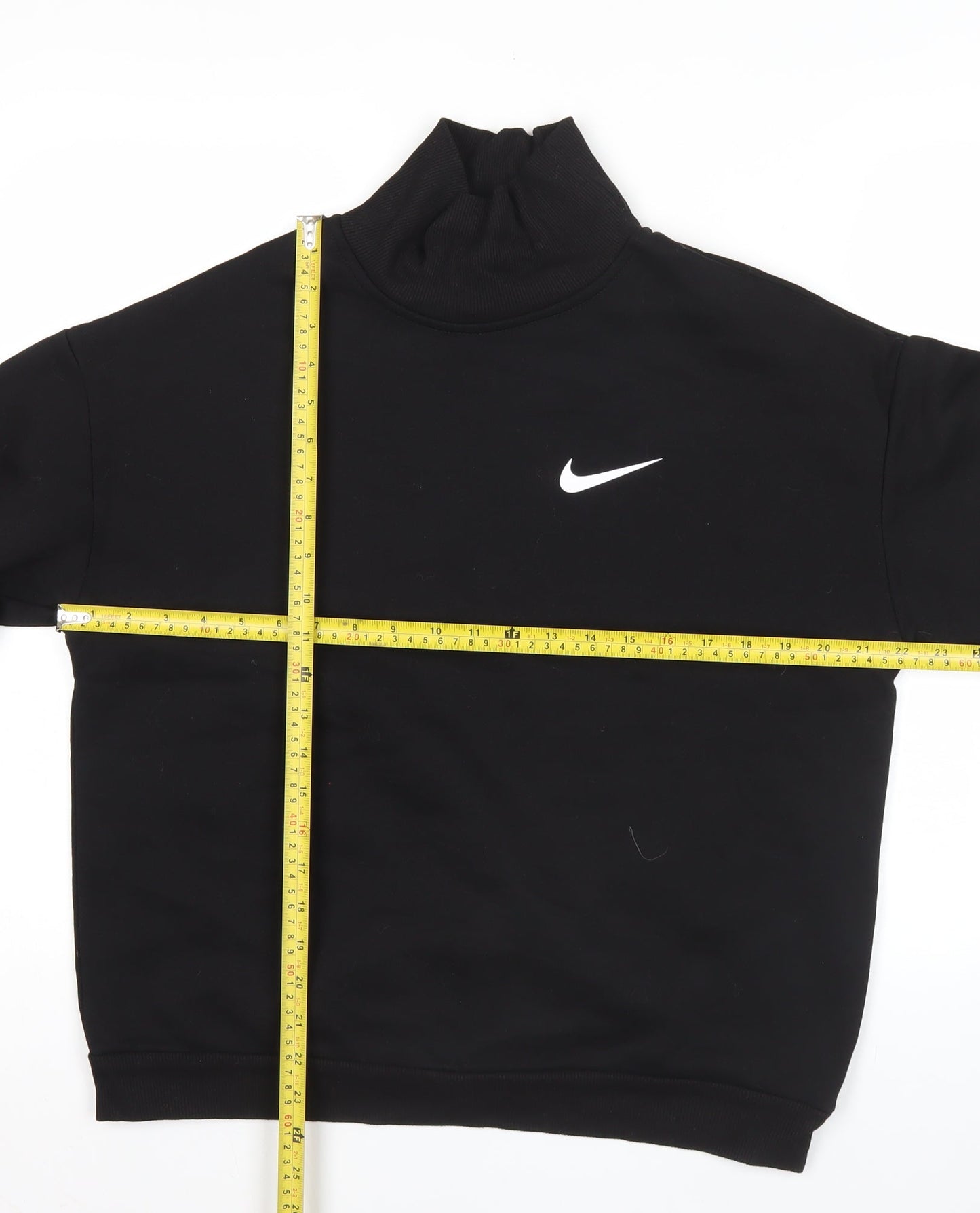 Mens UK Size M Nike Black Pullover Sweatshirt