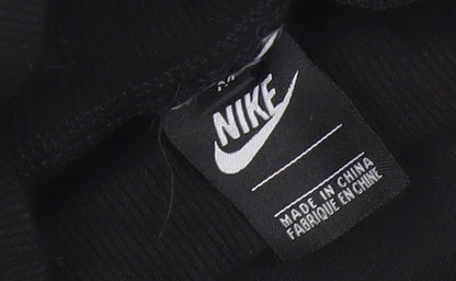 Mens UK Size M Nike Black Pullover Sweatshirt