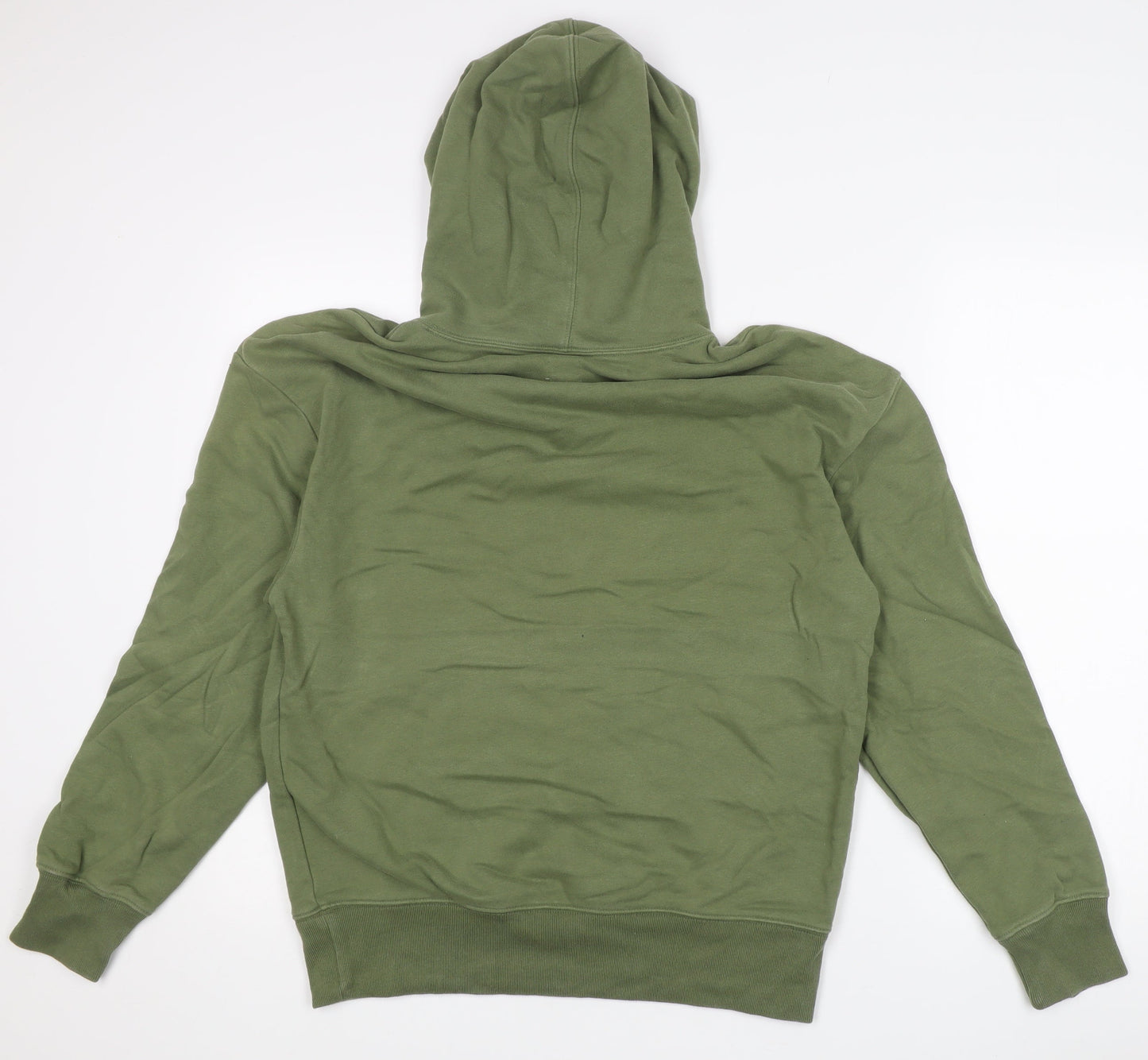 Mens UK Size XS Gap Green Pullover Hoodie