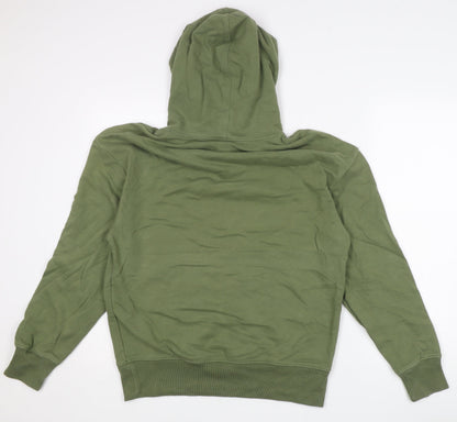 Mens UK Size XS Gap Green Pullover Hoodie