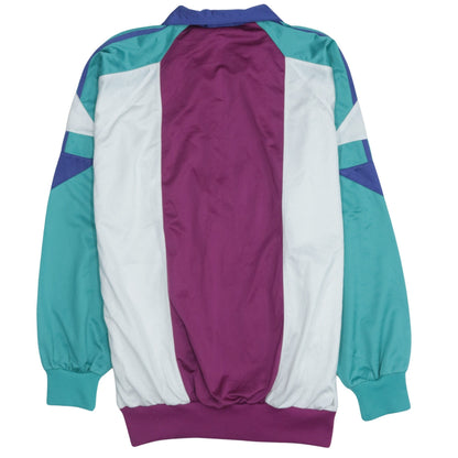 Adidas Mens 90s Retro Track Jacket White Purple Green L
