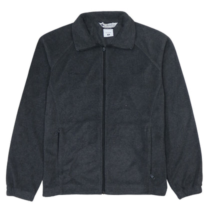 Columbia Women's Black Fleece Jacket Size M Full Zip Outdoor