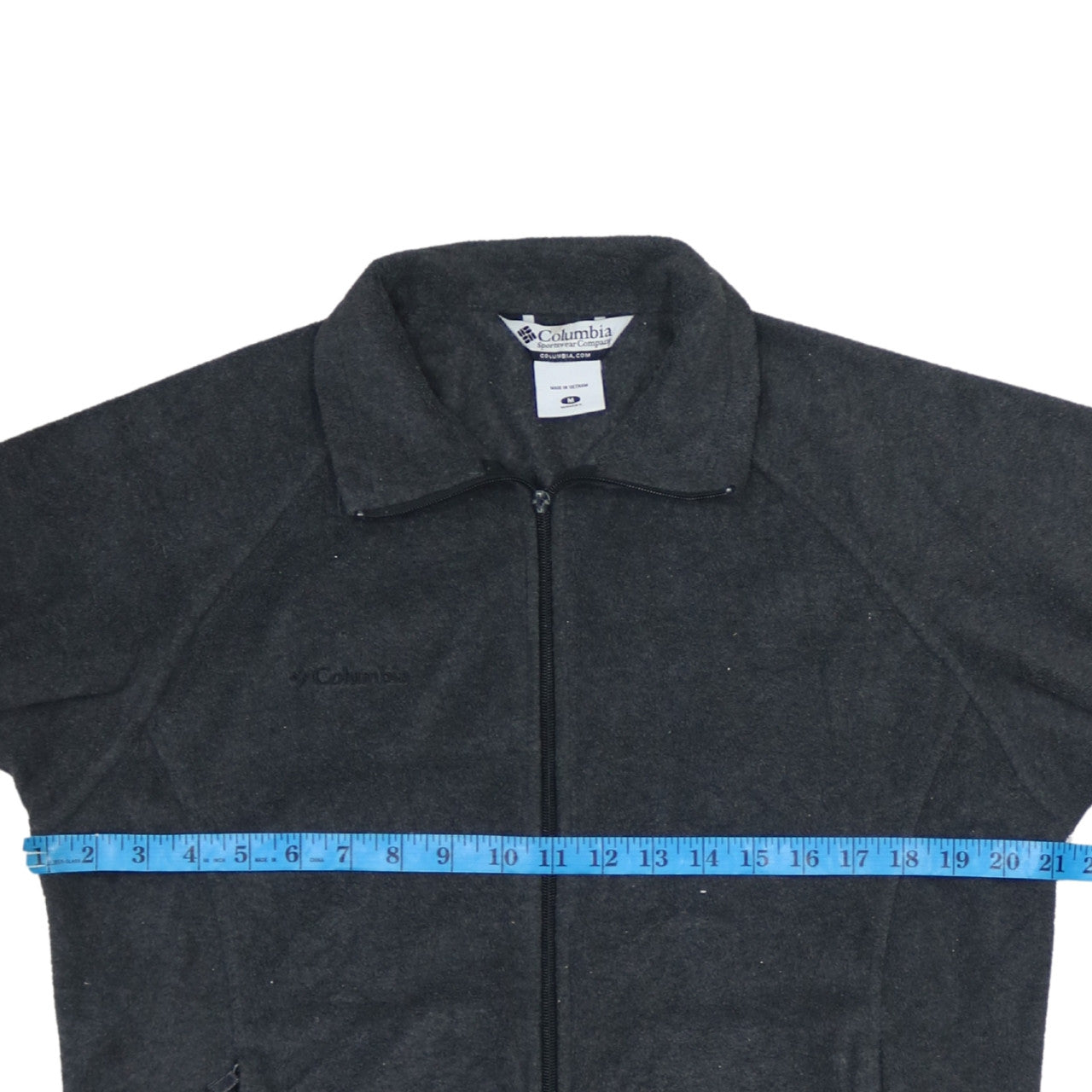 Columbia Women's Black Fleece Jacket Size M Full Zip Outdoor